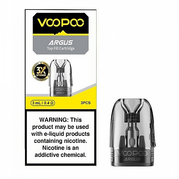 VooPoo Argus G2 Pod Top Refill 3ml 0,4ohm 3 Pezzi