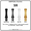 Drip Tip Dripperia Italiana x Kiwi Sir Black Delrin