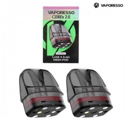 Vaporesso Luxe X Corex 2.0 Pod di ricambio 0,4 ohm 2 pezzi