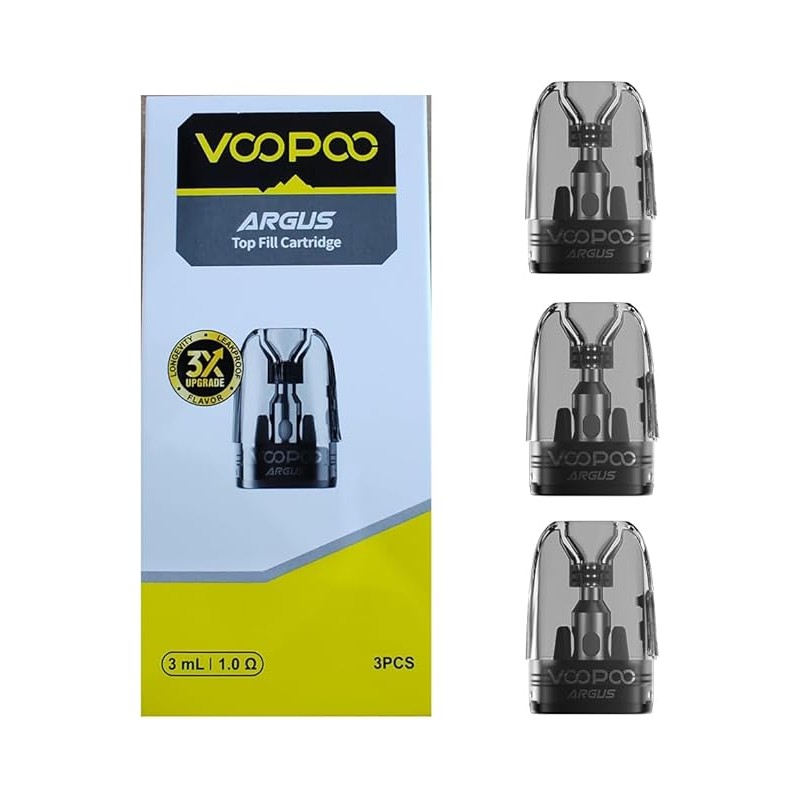 VooPoo Argus G2 Pod Top Refill 3ml 1,0 ohm 3 Pezzi