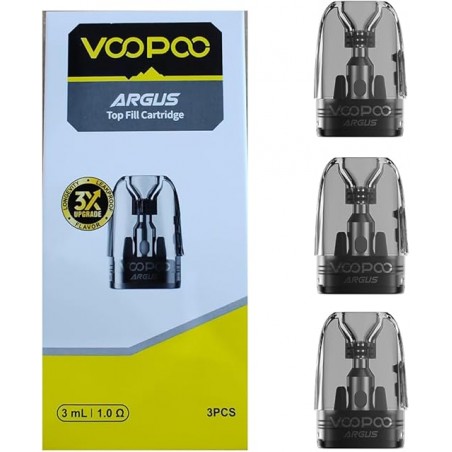 VooPoo Argus G2 Pod Top Refill 3ml 1,0 ohm 3 Pezzi