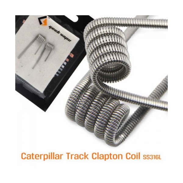 GEEKVAPE - CATERPILLAR TRACK COIL - SS316L 28GA*4+30GA - 0.3HM - 2PZ