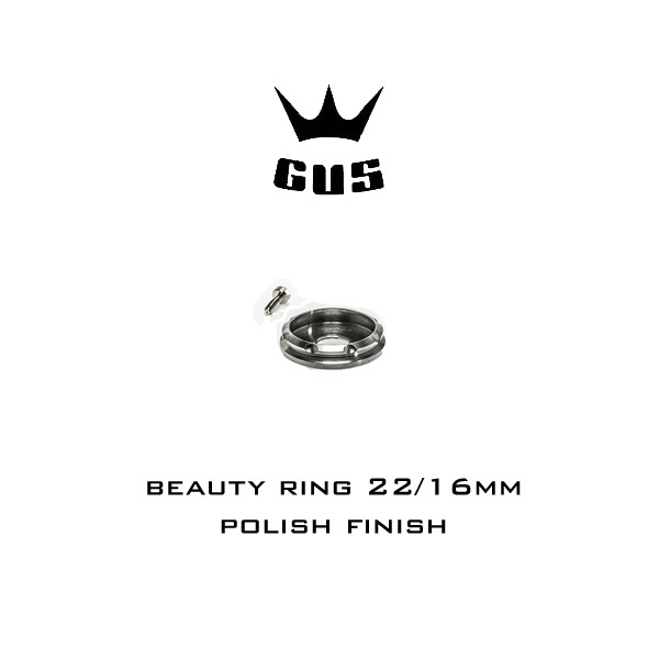 GUS Beauty ring 22/16mm Polish