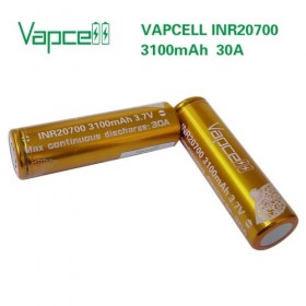 Vapcell Batteria 20700 3100mAh 30A