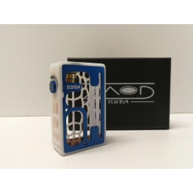 Turtle Mod Nuda White Delrin & Blue Alu Door