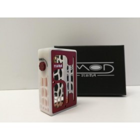 Turtle Mod Nuda White Delrin & Red Alu Door