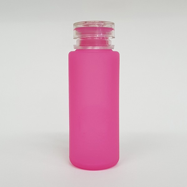 Zeroten Skull Bottle Pink Fluo