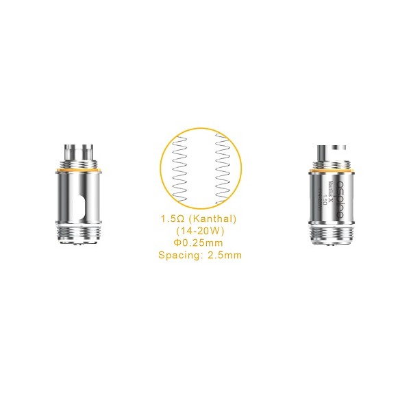 Aspire - Coil Nautilus X 1,5 ohm