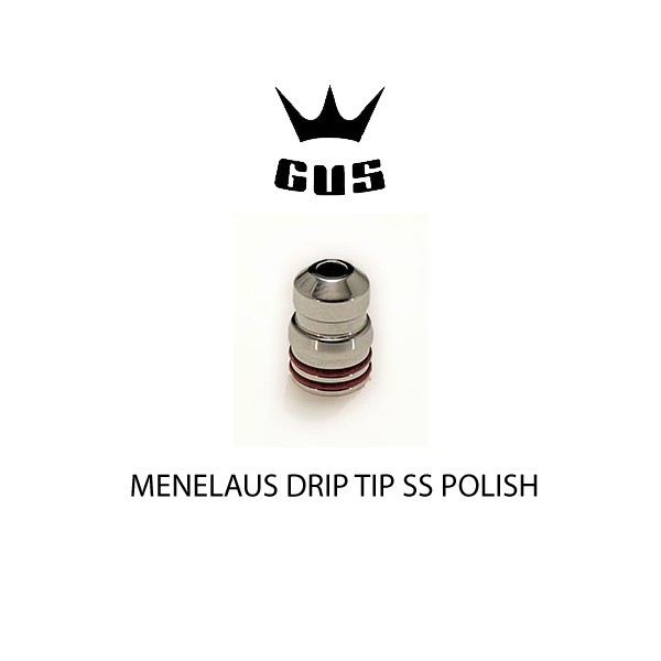 GUS Menelaus Drip Tip SS Polish