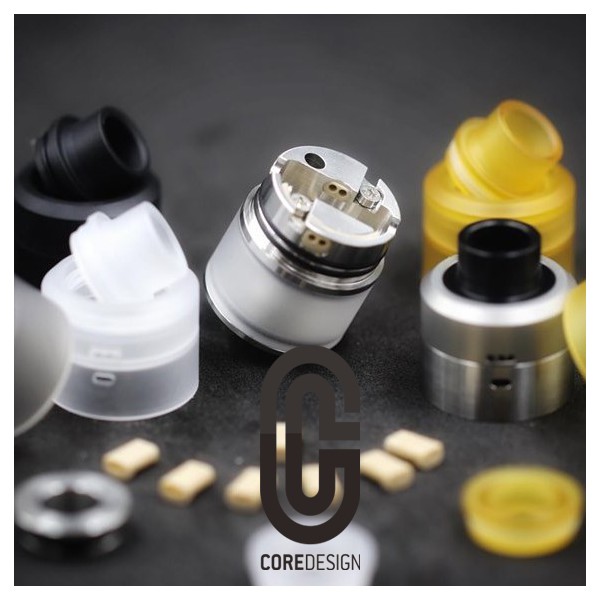 CoreDesign Reborn 810 Driptip Matte Black Delrin