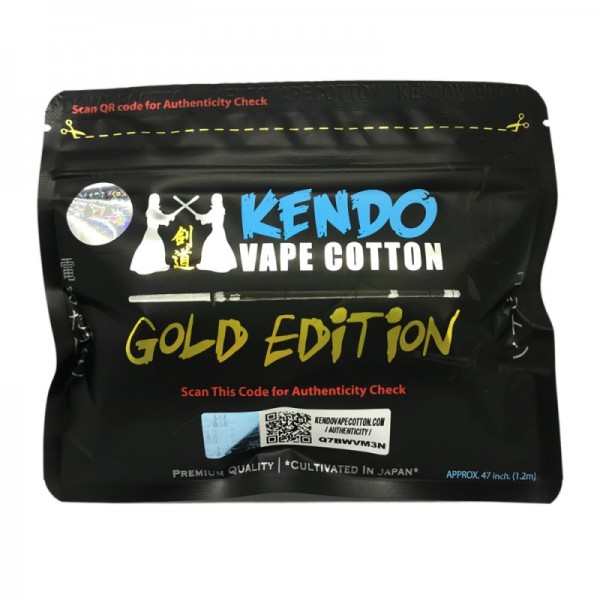 Kendo Vape Cotton Gold Edition