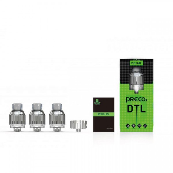 VLite Vape Preco 2 DTL Atomizzatore Monouso 3pz Ash