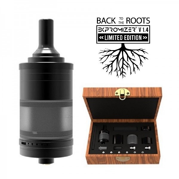 eXvape Expromizer V1.4 MTL RTA Edizione Limitata Black