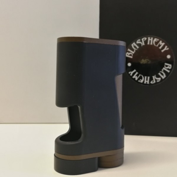 ElCigart Blasphemy Mech Squonk Cerakote Black/Cobalt