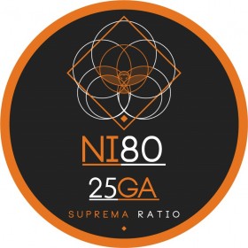 Suprema Ratio Filo Resistivo Ni80 25GA 10mt