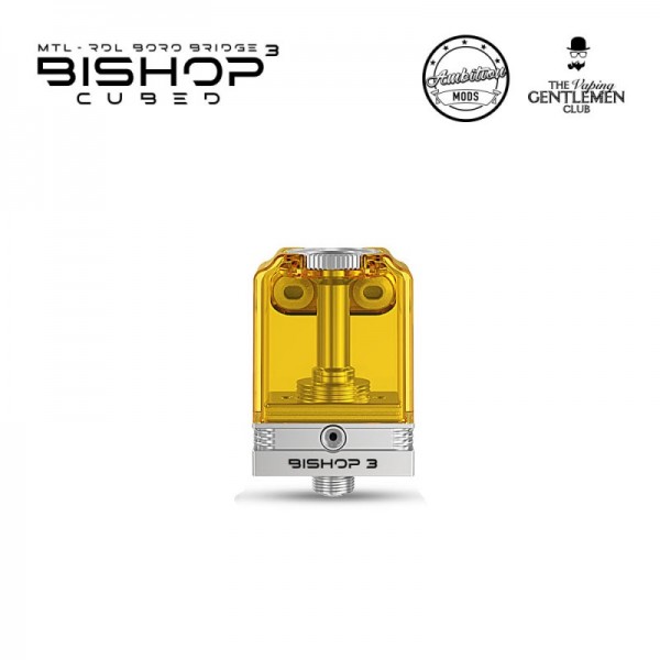 Ambition Mods & The Vaping Gentlemen Club Bishop³ Cubed Ultem Tank