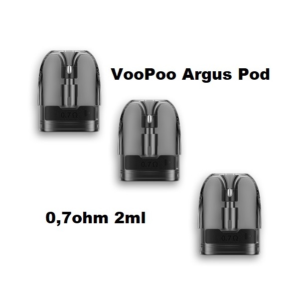 VooPoo Argus Pod Confezione da 3pz di Pod 0,7ohm