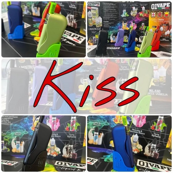 01Vape KISS Supporto da Tavolo per KIWI Rosso