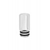 DRIP TIP 510 di ricambio per EGO ONE - Mouthpiece - PLASTIC CLEAR